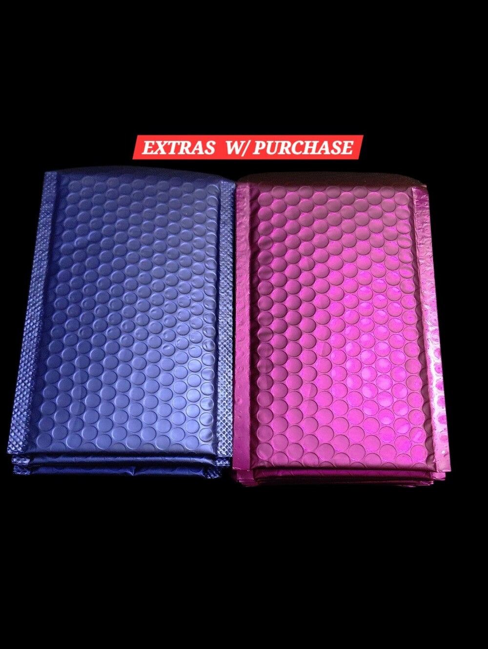 20ct. 4x8 Metallic Wine & Mid-night Blue Bubble Mailer ✨️PRICE FIRM✨️